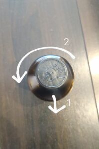 イソップキャップの空ける順番